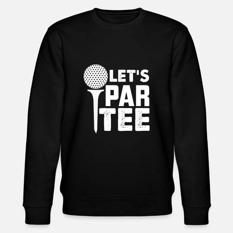 LET'S PAR TEE - Stanley/Stella Unisex Bio-Sweatshirt CHANGER  - Schwarz