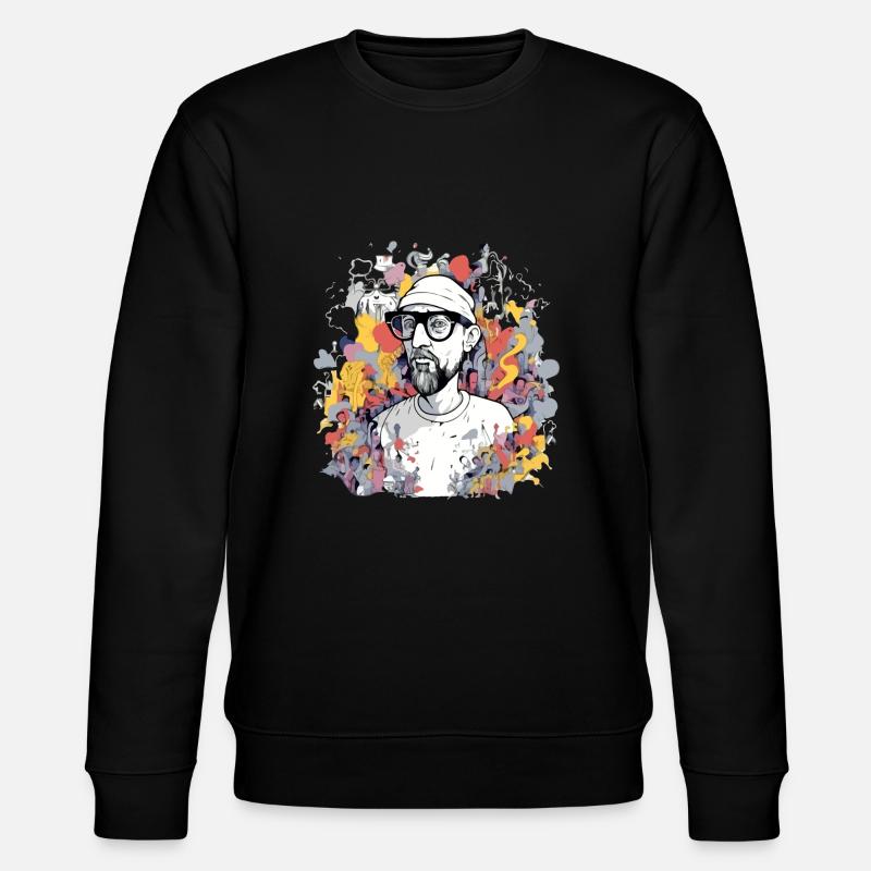 Mark the painter - Stanley/Stella CHANGER Unisex Organic Sweatshirt - black