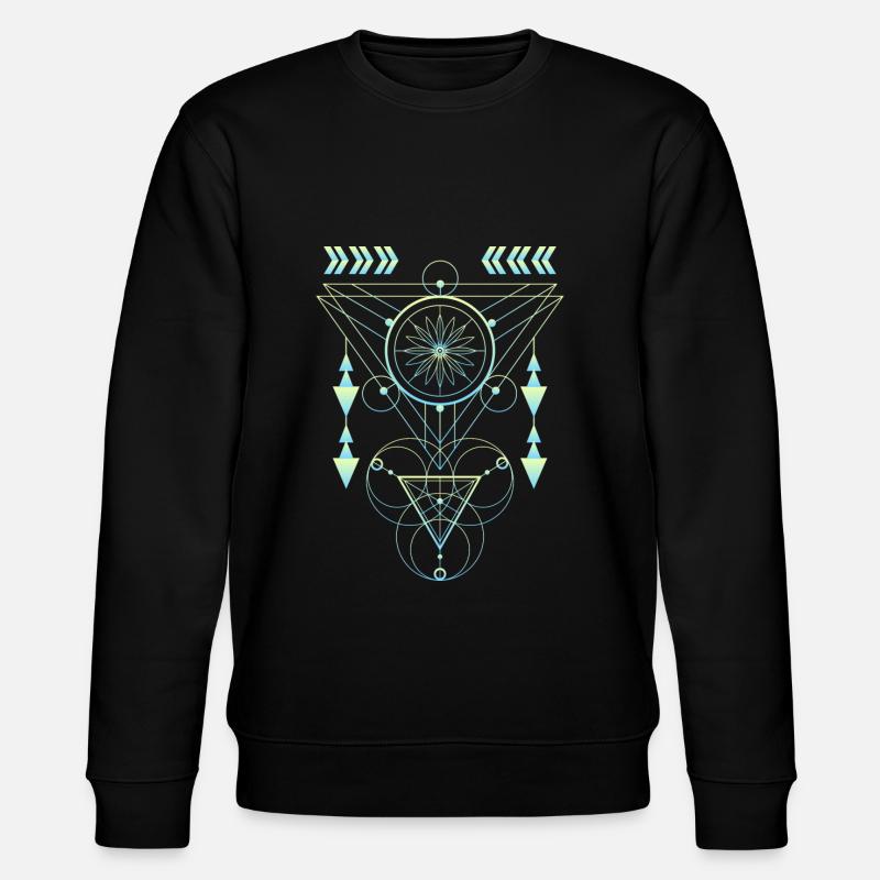 Symbole Superstition Élément Foi - Sweat bio CHANGER Stanley/Stella Unisexe - noir