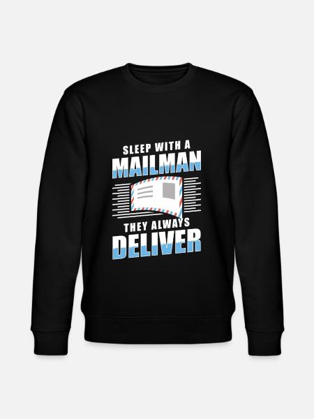 Post Mail Letter Carrier - Stanley/Stella CHANGER Unisex Organic Sweatshirt - black