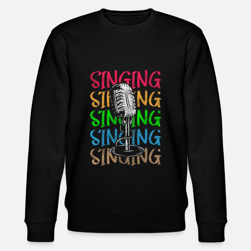 Musique, Chanteur, Chant, Chant - Sweat bio CHANGER Stanley/Stella Unisexe - noir