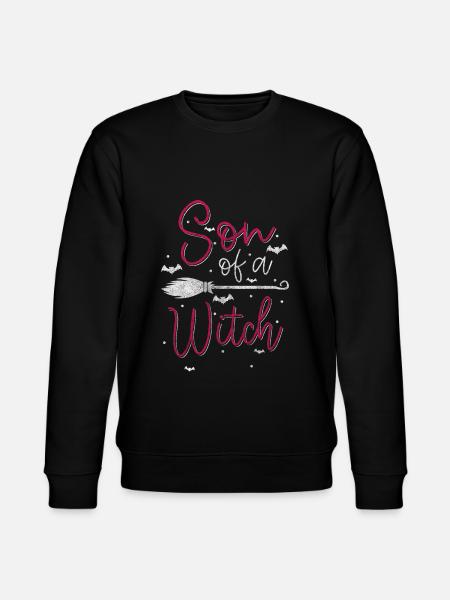 Witchcraft Wife Halloween Wicca - Stanley/Stella CHANGER Unisex Organic Sweatshirt - black