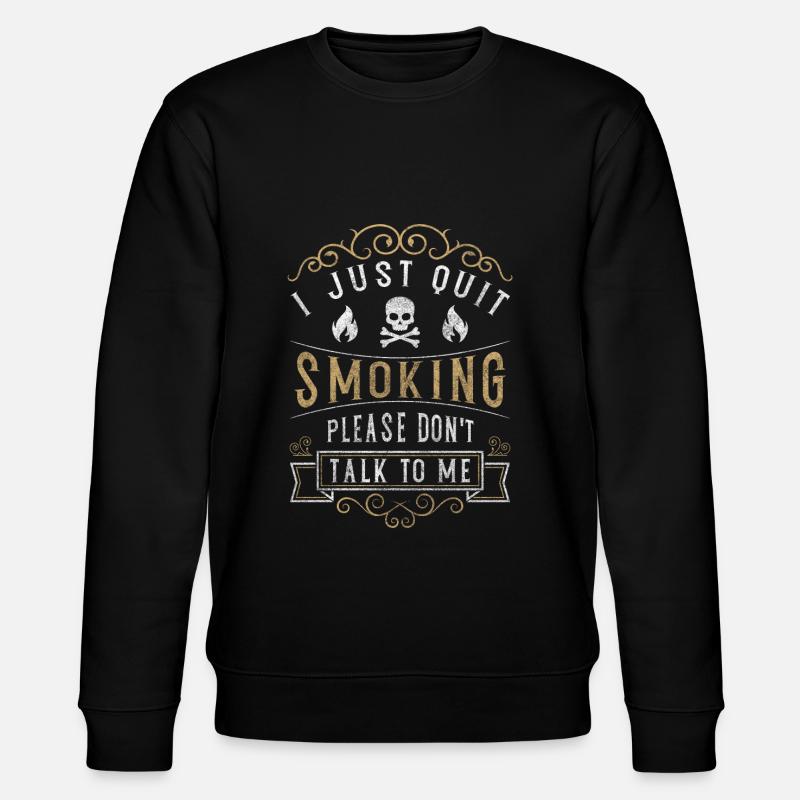 Cigarettes de tabac non-fumeurs Target - Sweat bio CHANGER Stanley/Stella Unisexe - noir
