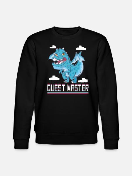 Quest Master - Stanley/Stella CHANGER Unisex Organic Sweatshirt - black