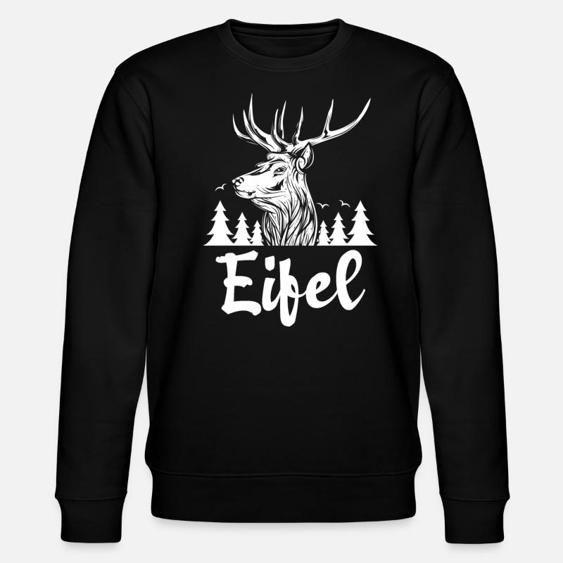 Eifel - Stanley/Stella Unisex Bio-Sweatshirt CHANGER  - Schwarz