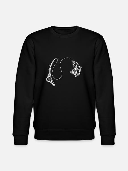 angling - Stanley/Stella CHANGER Unisex Organic Sweatshirt - black