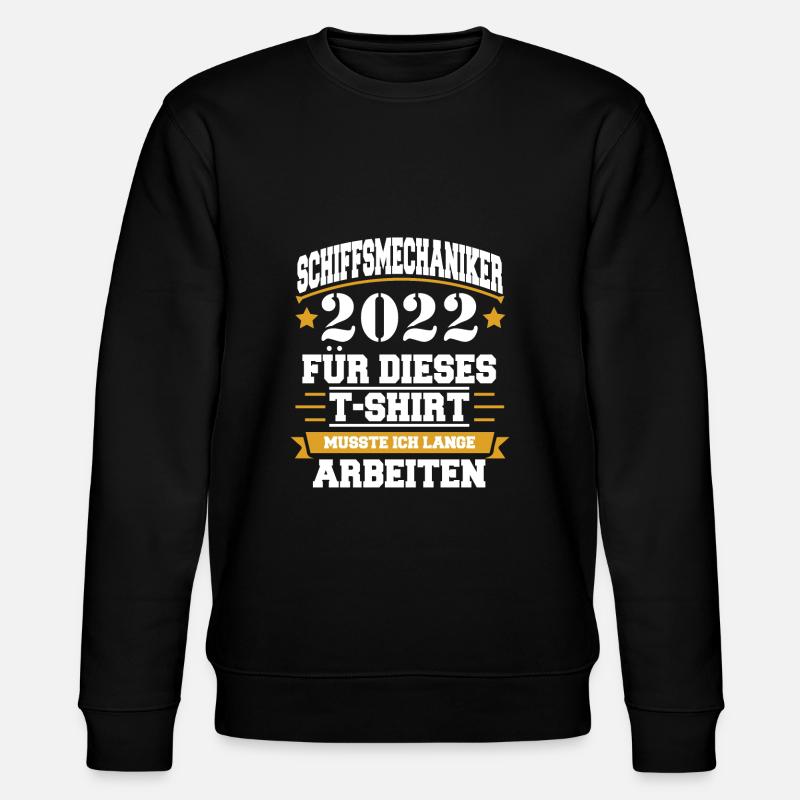 Schiffsmechaniker 2022 - Stanley/Stella Unisex Bio-Sweatshirt CHANGER  - Schwarz