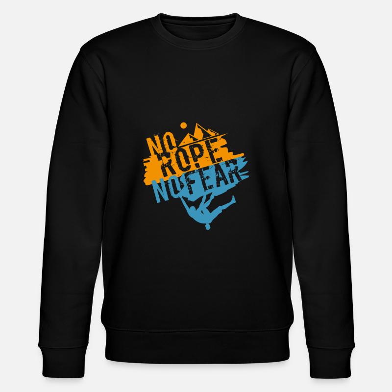 Chemise d'escalade d'escalade - Sweat bio CHANGER Stanley/Stella Unisexe - noir