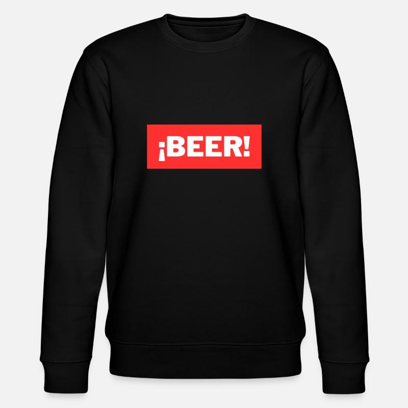Beer - Stanley/Stella Unisex Bio-Sweatshirt CHANGER  - Schwarz