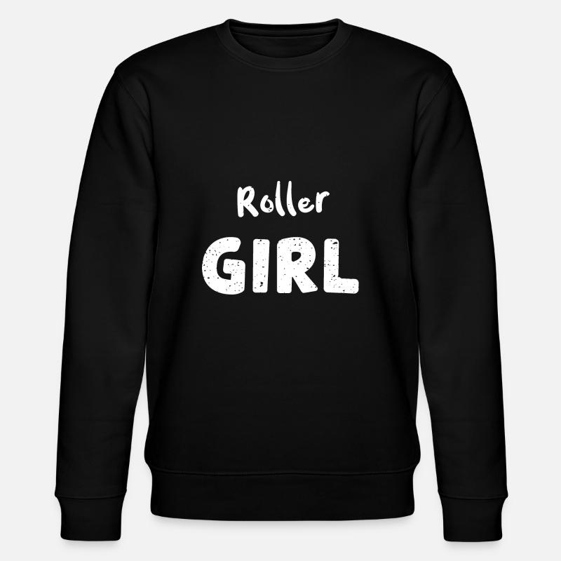 Roller Girl - Patinage - Sweat bio CHANGER Stanley/Stella Unisexe - noir