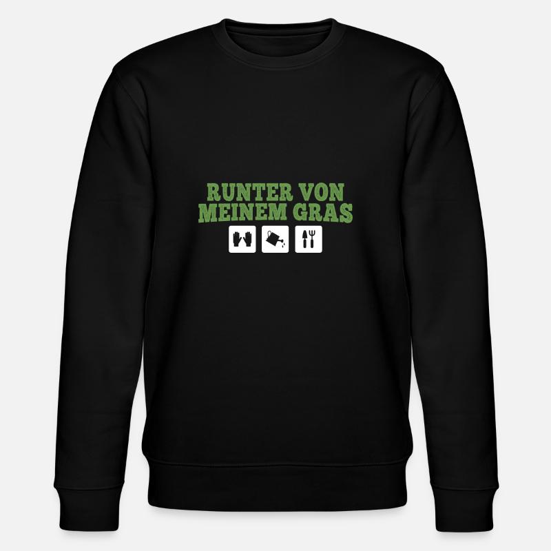 Galabau Garten Gärtner - Stanley/Stella Unisex Bio-Sweatshirt CHANGER  - Schwarz