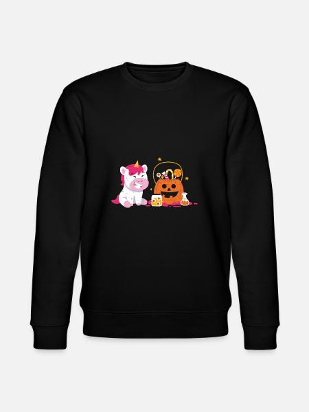 Licorne d’Halloween - Halloween - Sweat bio CHANGER Stanley/Stella Unisexe - noir