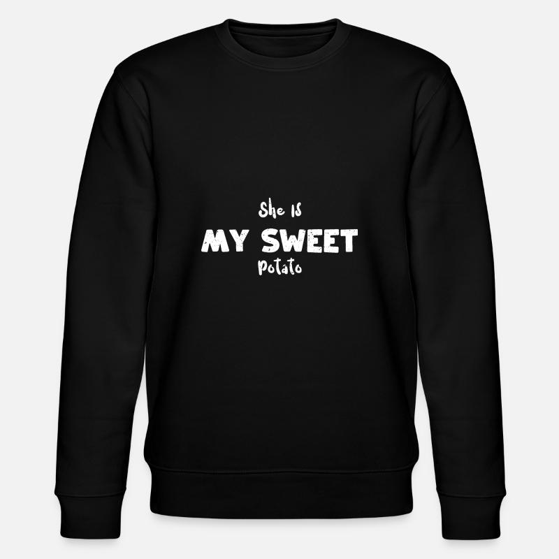 Elle est ma patate douce - Sweat bio CHANGER Stanley/Stella Unisexe - noir
