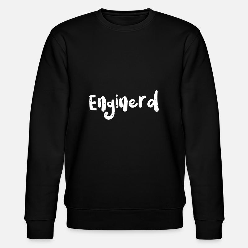 Enginerd - Engineer - Stanley/Stella CHANGER Unisex Organic Sweatshirt - black
