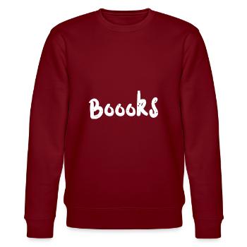 Boooks - Lecture - Sweat bio CHANGER Stanley/Stella Unisexe - bordeaux - Devant - Nik (191cm) & Marisol (170cm)