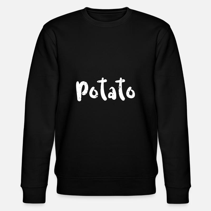 Pomme de terre - Légumes - Sweat bio CHANGER Stanley/Stella Unisexe - noir