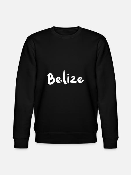 Belize - Coral - Stanley/Stella CHANGER Unisex Organic Sweatshirt - black