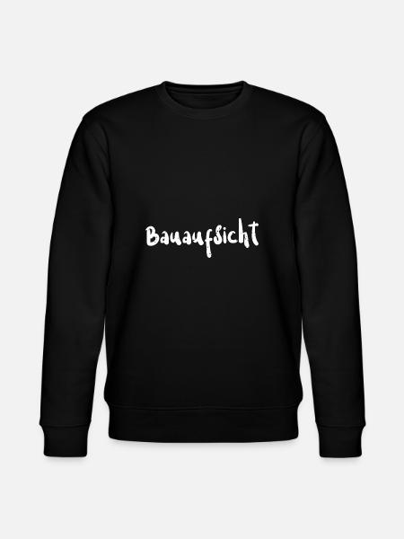 Bauaufsicht - Construction Worker - Stanley/Stella Unisex Bio-Sweatshirt CHANGER - Schwarz