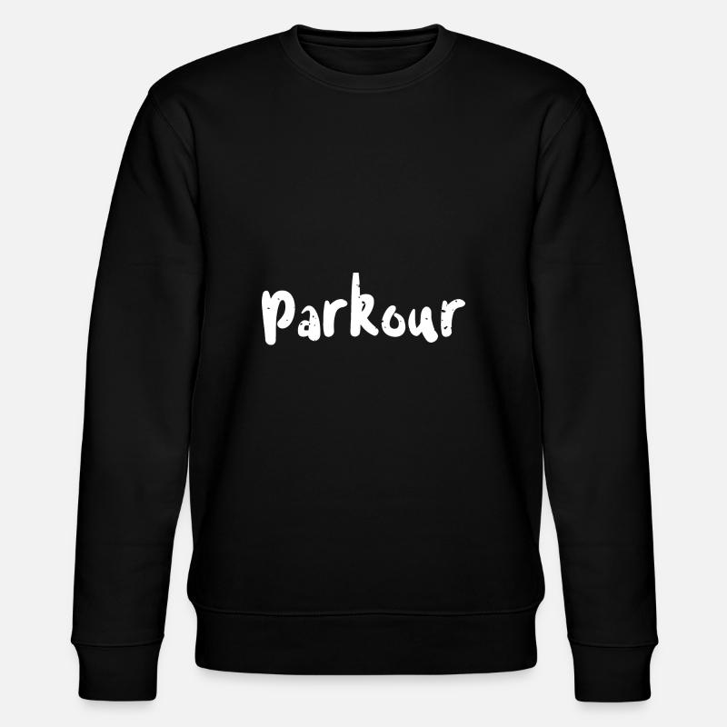Parkour - Workout - Stanley/Stella Unisex Bio-Sweatshirt CHANGER  - Schwarz