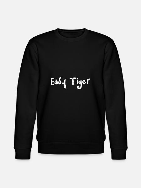 Easy Tiger - Animal - Stanley/Stella CHANGER Unisex Organic Sweatshirt - black