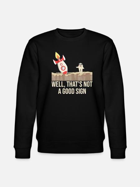 Aerospace engineer Rocket science - Stanley/Stella Unisex Bio-Sweatshirt CHANGER - Schwarz