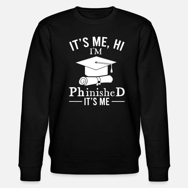 Dissertation student - Stanley/Stella CHANGER Unisex Organic Sweatshirt - black