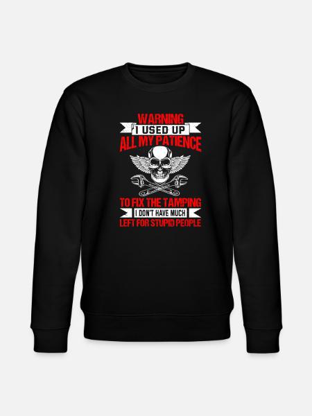 Maintenance tech - Stanley/Stella Unisex Bio-Sweatshirt CHANGER - Schwarz