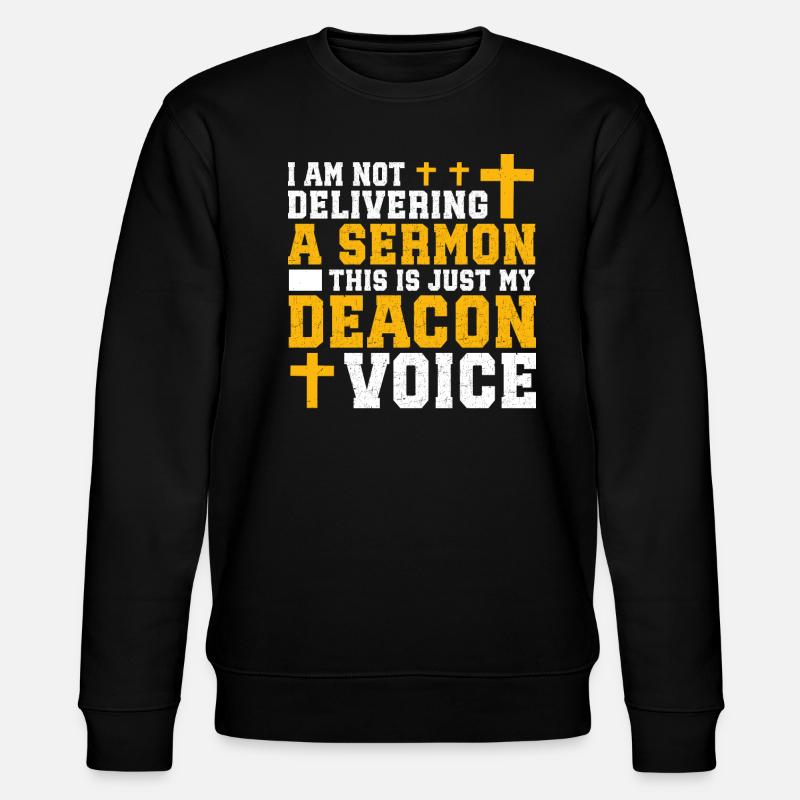 Deacon - Stanley/Stella CHANGER Unisex Organic Sweatshirt - black