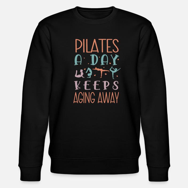 Pilates - Sweat bio CHANGER Stanley/Stella Unisexe - noir