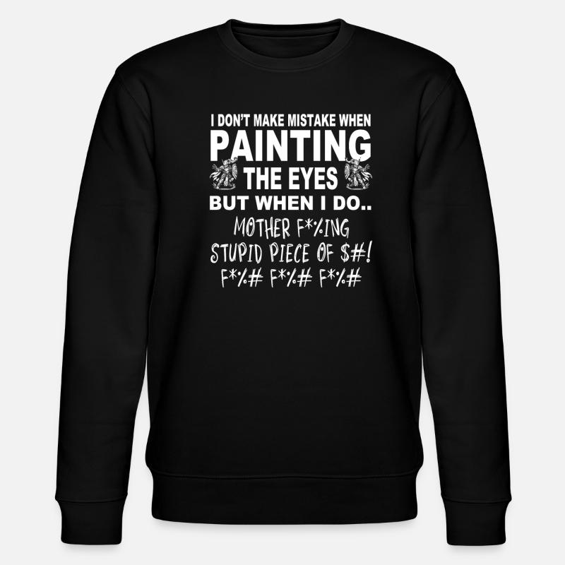 Tabletop Wargaming Miniatures Painter - Stanley/Stella CHANGER Unisex Organic Sweatshirt - black