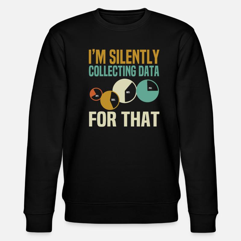 Data Scientist - Stanley/Stella Unisex Bio-Sweatshirt CHANGER  - Schwarz