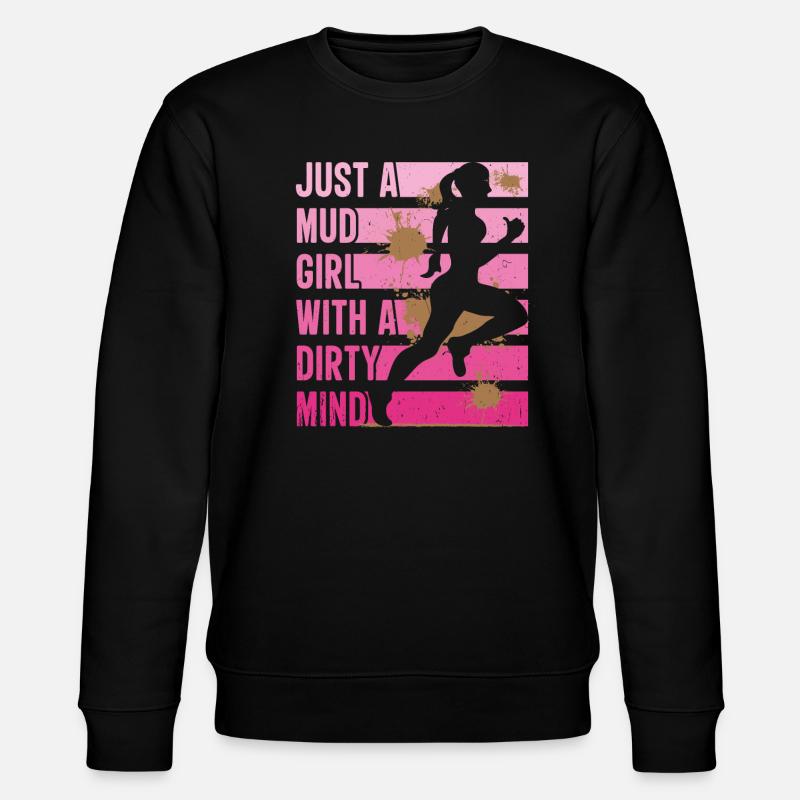 boue course boue fille - Sweat bio CHANGER Stanley/Stella Unisexe - noir