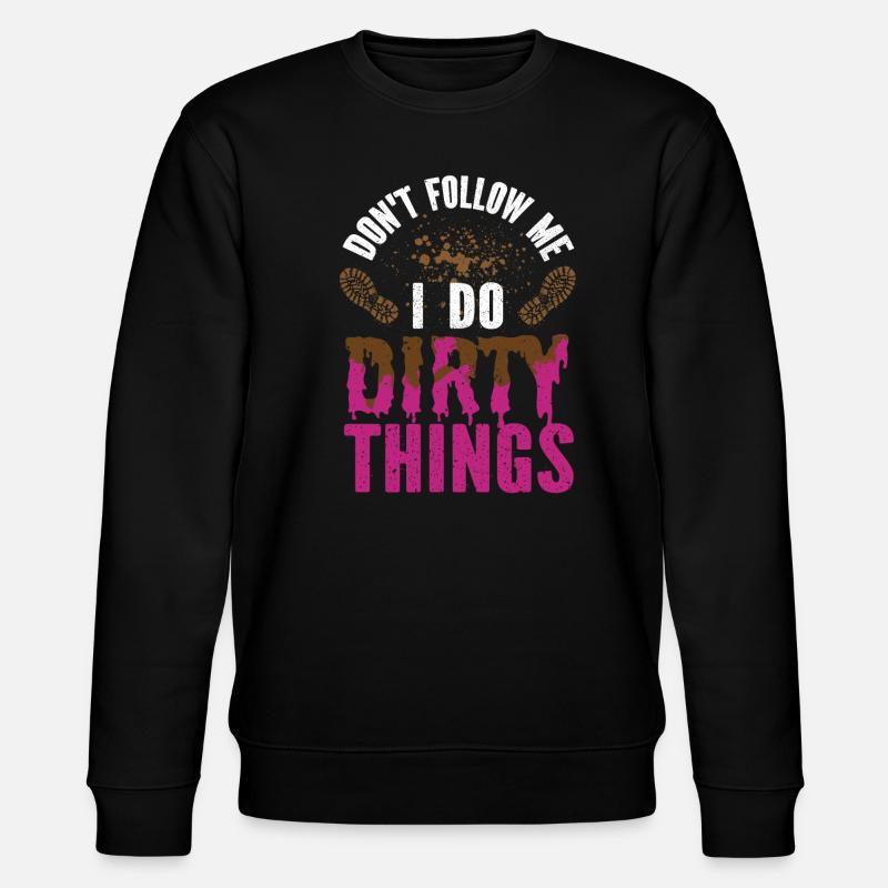 boue course boue fille - Sweat bio CHANGER Stanley/Stella Unisexe - noir