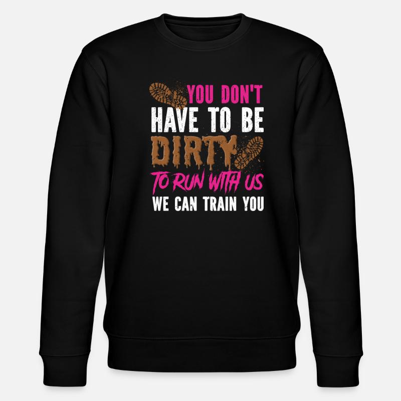 boue course boue fille - Sweat bio CHANGER Stanley/Stella Unisexe - noir