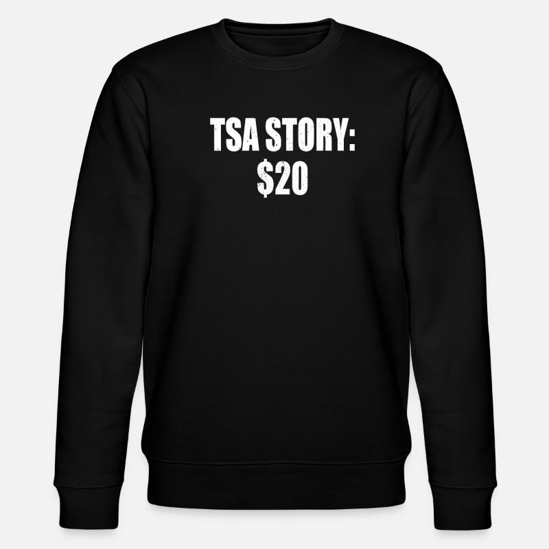 TSA Officer - Stanley/Stella CHANGER Unisex Organic Sweatshirt - black