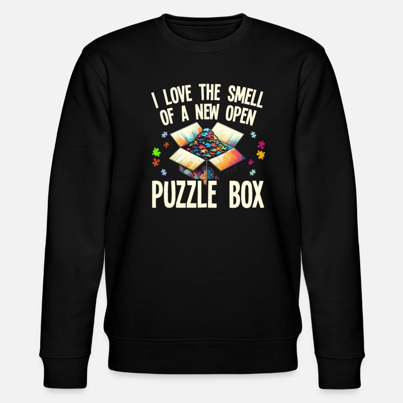 Puzzle - Sweat bio CHANGER Stanley/Stella Unisexe - noir
