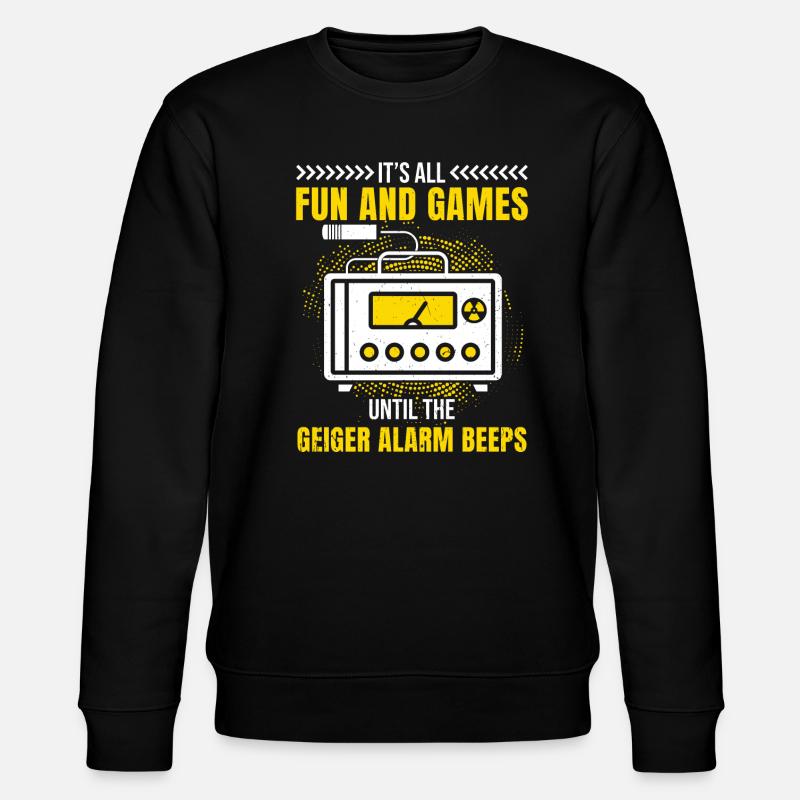 Nuclear engineer - Stanley/Stella CHANGER Unisex Organic Sweatshirt - black