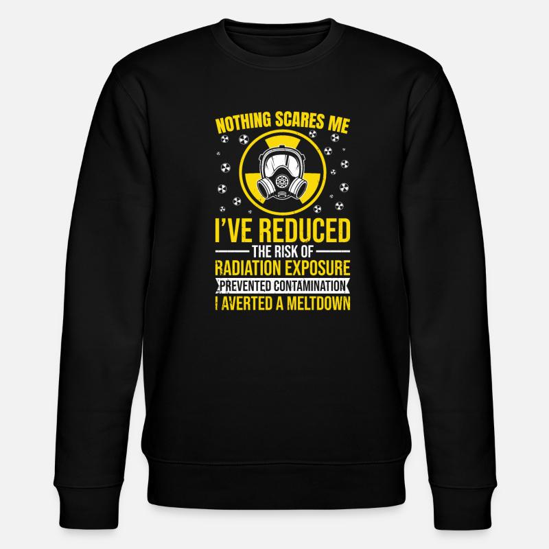 Nuclear engineer - Stanley/Stella CHANGER Unisex Organic Sweatshirt - black