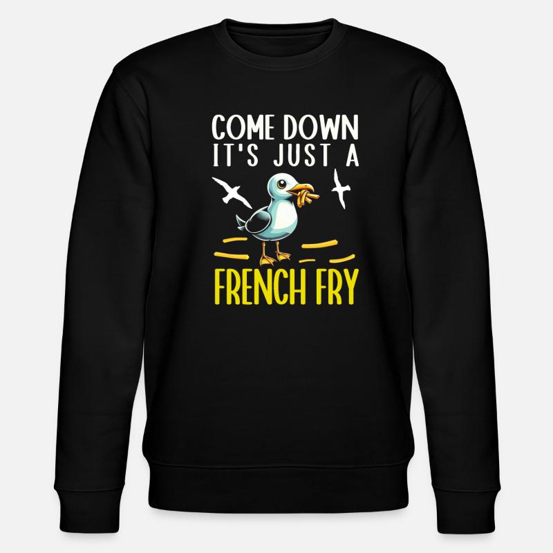 Mouette Oiseau de mer - Sweat bio CHANGER Stanley/Stella Unisexe - noir
