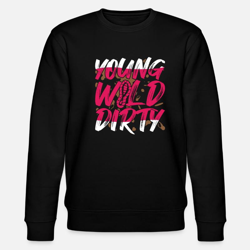 boue course boue fille - Sweat bio CHANGER Stanley/Stella Unisexe - noir