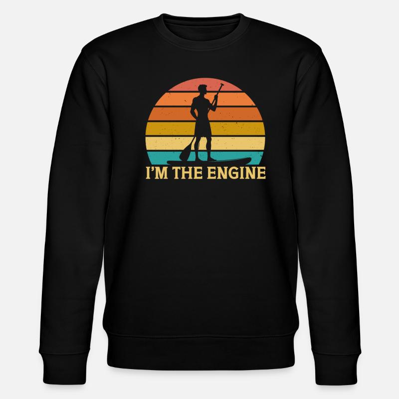 Paddleboard Paddle Board SUP Paddleboarder - Sweat bio CHANGER Stanley/Stella Unisexe - noir