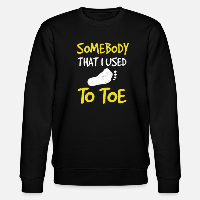 Toe amputee amputation - Stanley/Stella CHANGER Unisex Organic Sweatshirt - black