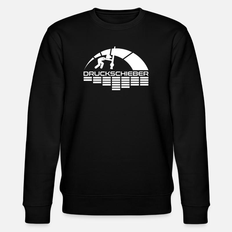 Druckschieber Arc Logo - Stanley/Stella Unisex Bio-Sweatshirt CHANGER  - Schwarz