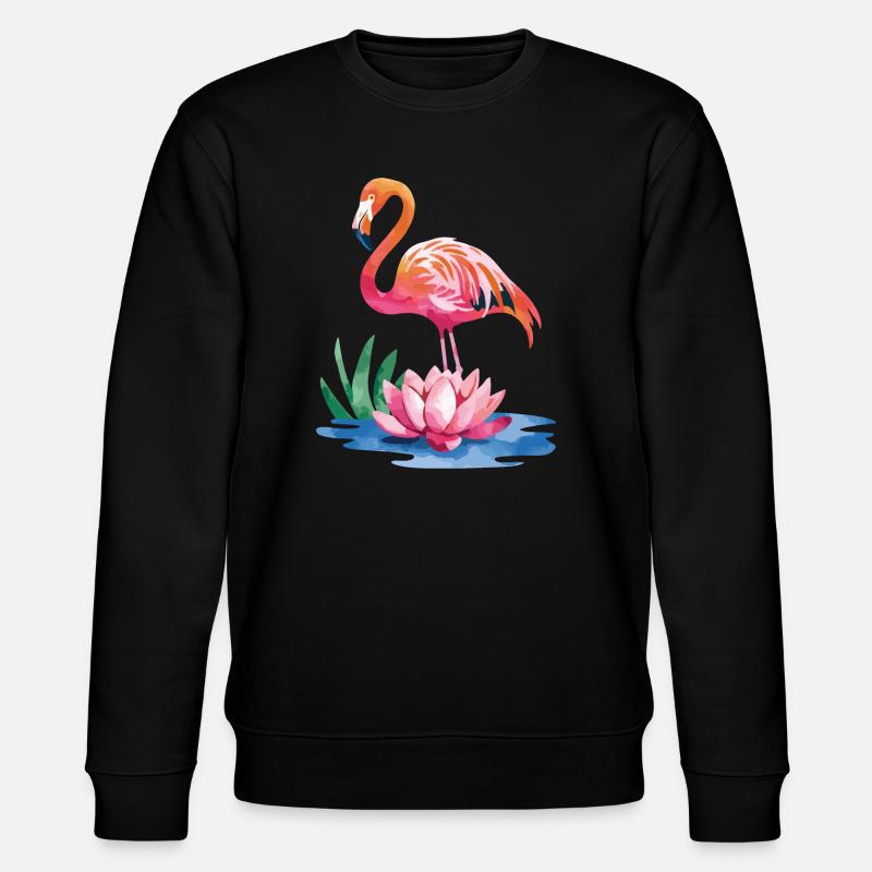 Flamant - Sweat bio CHANGER Stanley/Stella Unisexe - noir