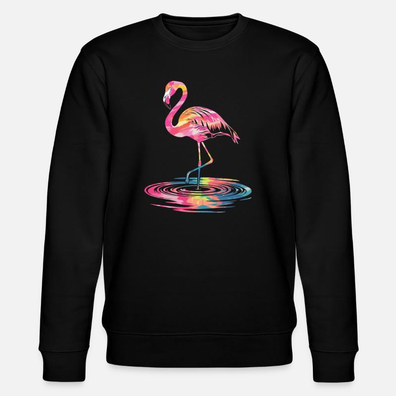 Flamant - Sweat bio CHANGER Stanley/Stella Unisexe - noir