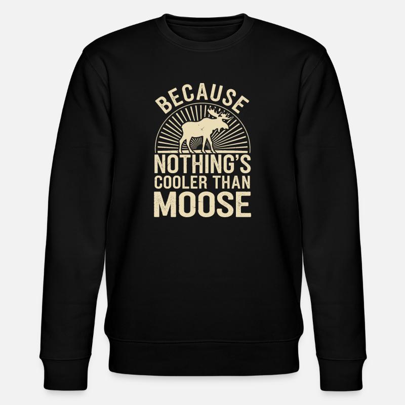 Elk - Stanley/Stella CHANGER Unisex Organic Sweatshirt - black