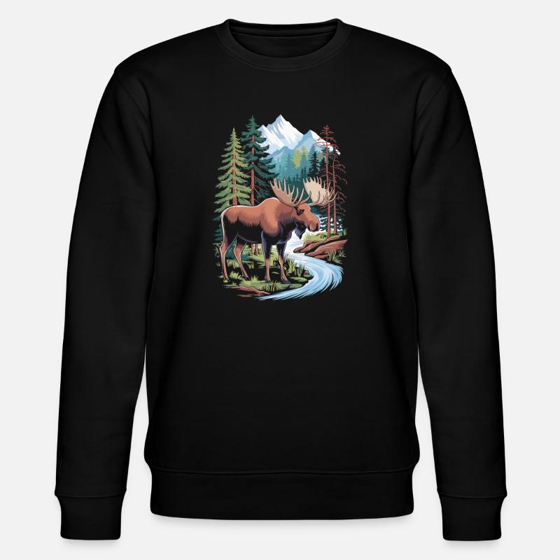 Élan - Sweat bio CHANGER Stanley/Stella Unisexe - noir