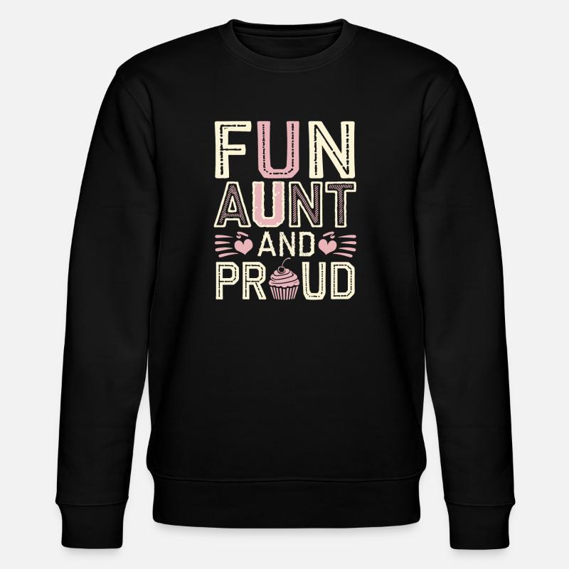 Aunt - Stanley/Stella CHANGER Unisex Organic Sweatshirt - black