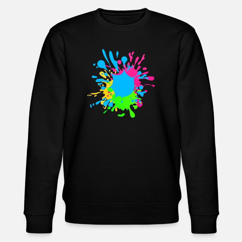 Splash - Stanley/Stella Unisex Bio-Sweatshirt CHANGER  - Schwarz