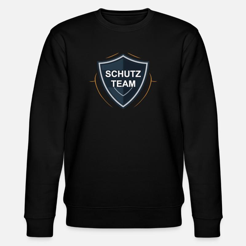 Schutzteam - Stanley/Stella Unisex Bio-Sweatshirt CHANGER  - Schwarz